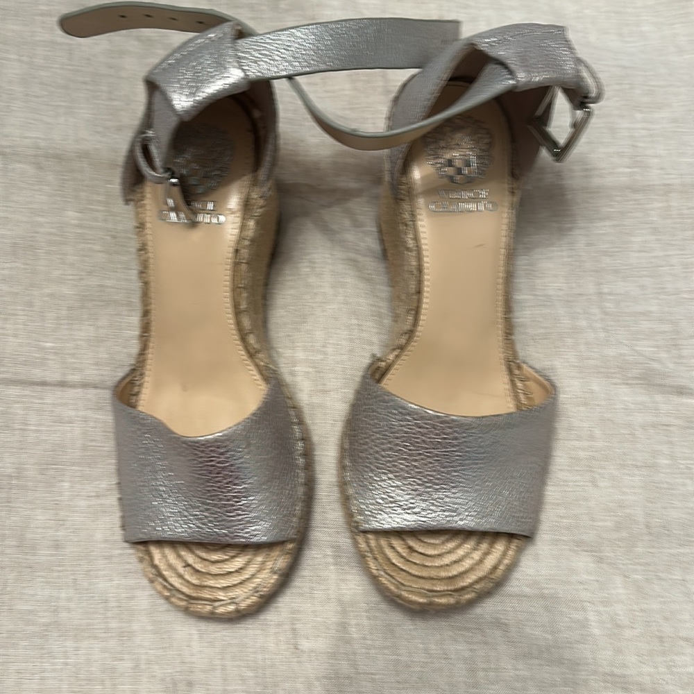Vince Camuto “Leera” Soft Leather Espadrilles Size 8 - Picture 2 of 8